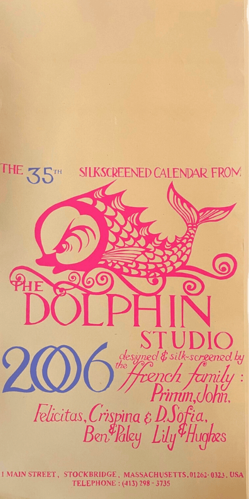2004 Dolphin Studio Calendar Archive Print