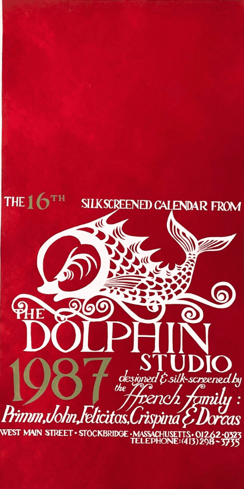 1987 Dolphin Studio Calendar Archive Prints - The Dolphin Studio