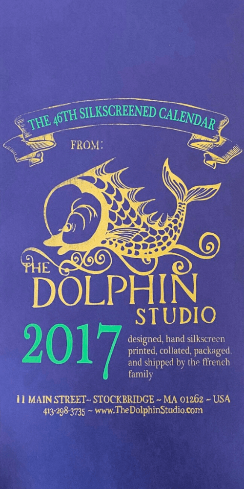2017 Dolphin Studio Calendar Archive Print - The Dolphin Studio