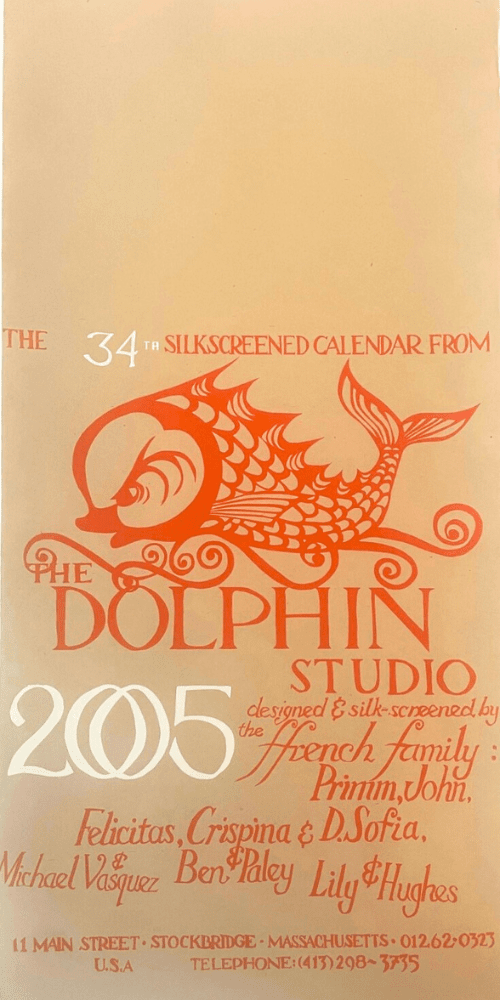 2005 Dolphin Studio Calendar Archive Print - The Dolphin Studio