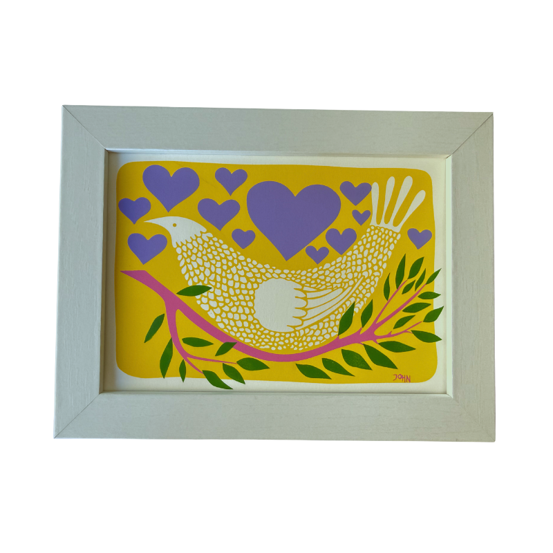 Lovely Dove on a Branch