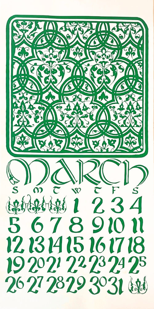 2000 Dolphin Studio Calendar Archive Print - The Dolphin Studio