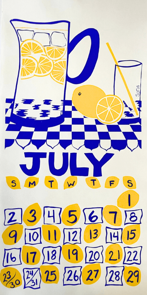 2000 Dolphin Studio Calendar Archive Print - The Dolphin Studio