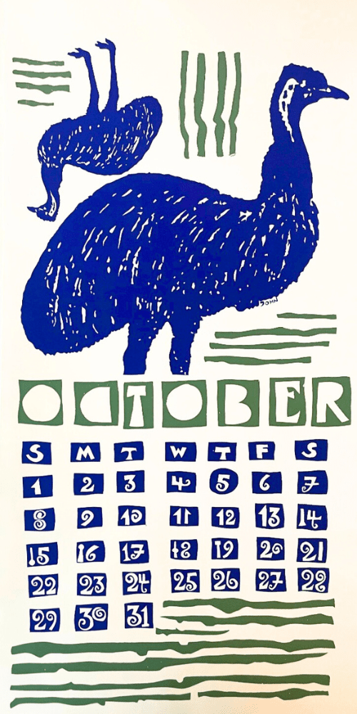 2000 Dolphin Studio Calendar Archive Print - The Dolphin Studio