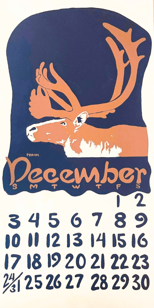 2000 Dolphin Studio Calendar Archive Print - The Dolphin Studio