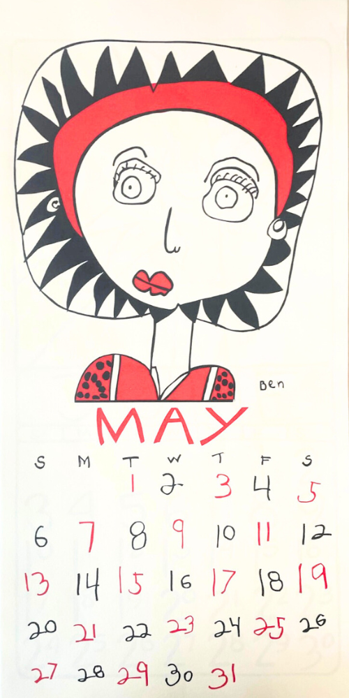 2001 Dolphin Studio Calendar Archive Print