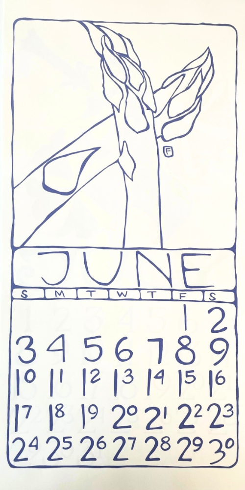 2001 Dolphin Studio Calendar Archive Print