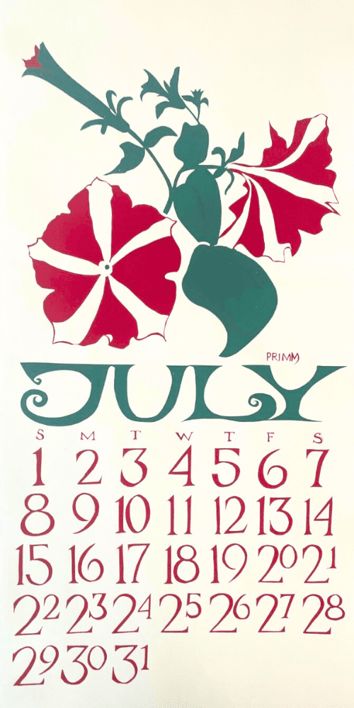 2001 Dolphin Studio Calendar Archive Print - The Dolphin Studio