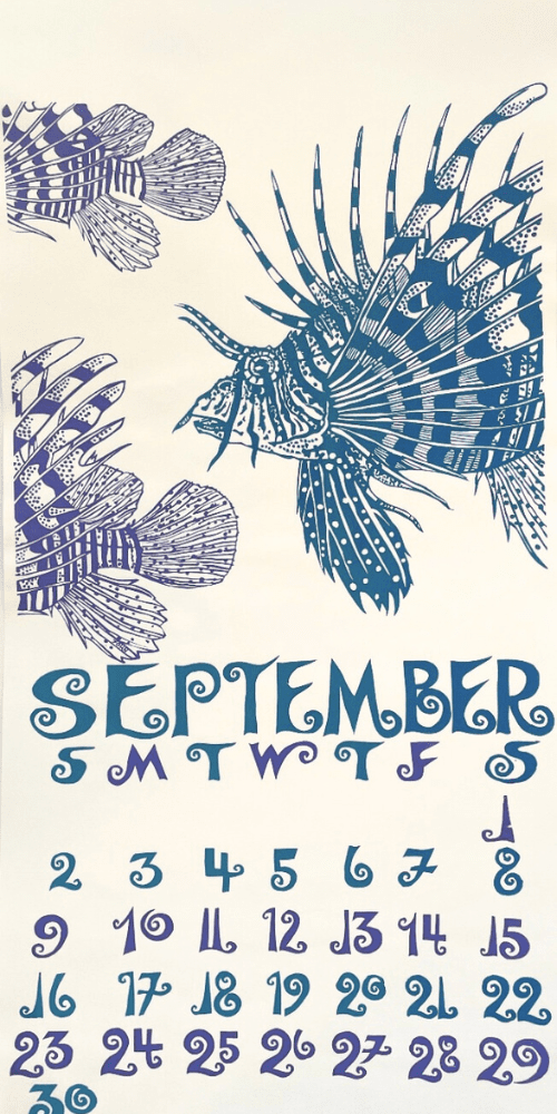 2001 Dolphin Studio Calendar Archive Print - The Dolphin Studio