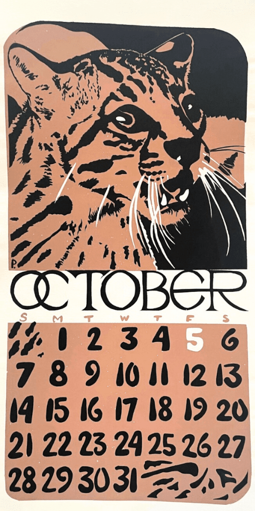 2001 Dolphin Studio Calendar Archive Print - The Dolphin Studio