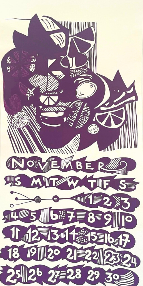 2001 Dolphin Studio Calendar Archive Print