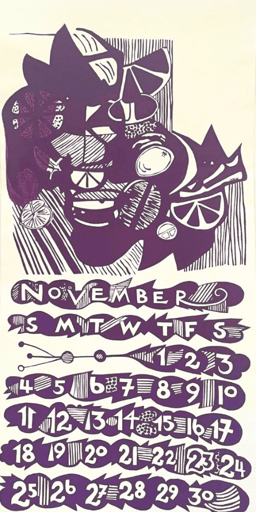 2001 Dolphin Studio Calendar Archive Print - The Dolphin Studio