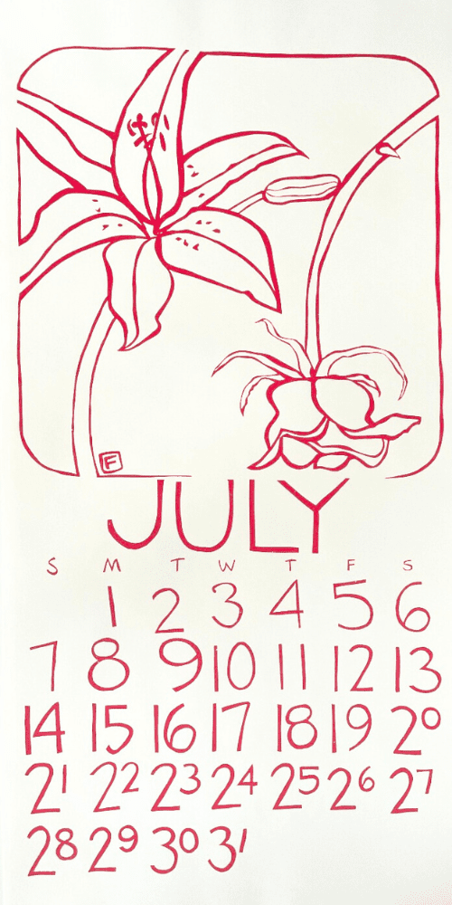 2002 Dolphin Studio Calendar Archive Print - The Dolphin Studio