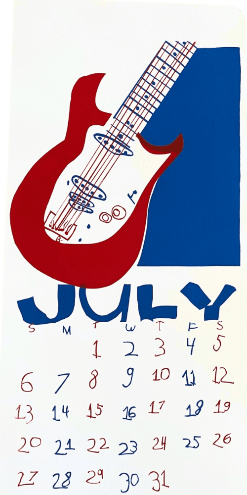 2003 Dolphin Studio Calendar Archive Print - The Dolphin Studio