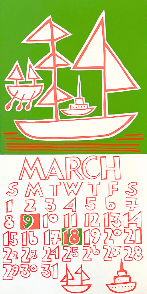 2009 Dolphin Studio Calendar Archive Print - The Dolphin Studio