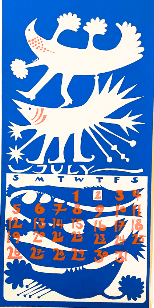 2009 Dolphin Studio Calendar Archive Print - The Dolphin Studio