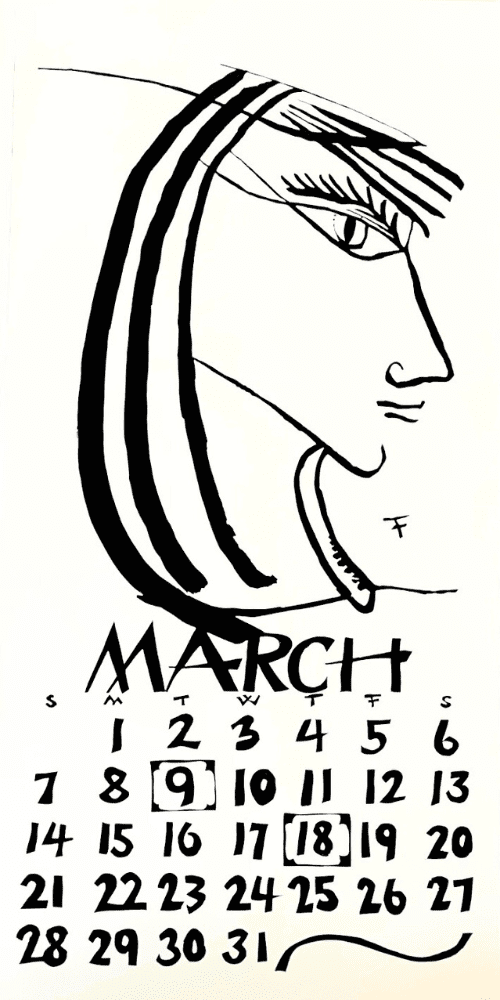 2010 Dolphin Studio Calendar Archive Print - The Dolphin Studio