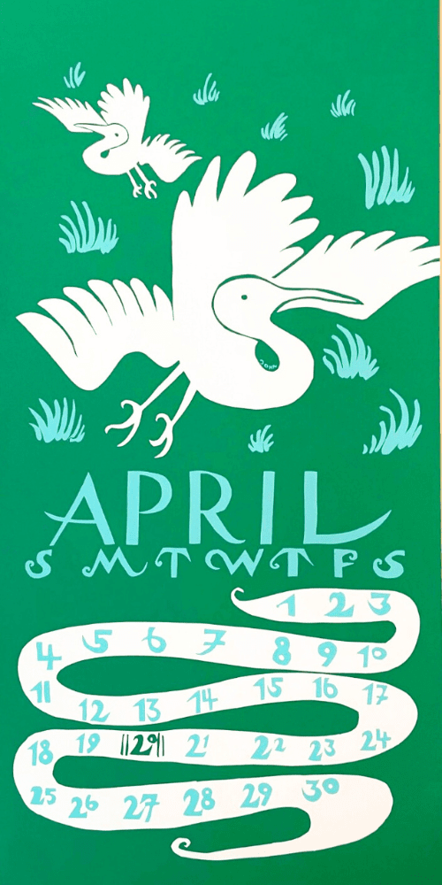 2010 Dolphin Studio Calendar Archive Print - The Dolphin Studio