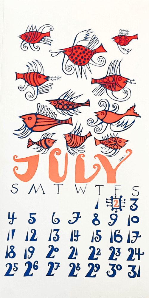 2010 Dolphin Studio Calendar Archive Print - The Dolphin Studio