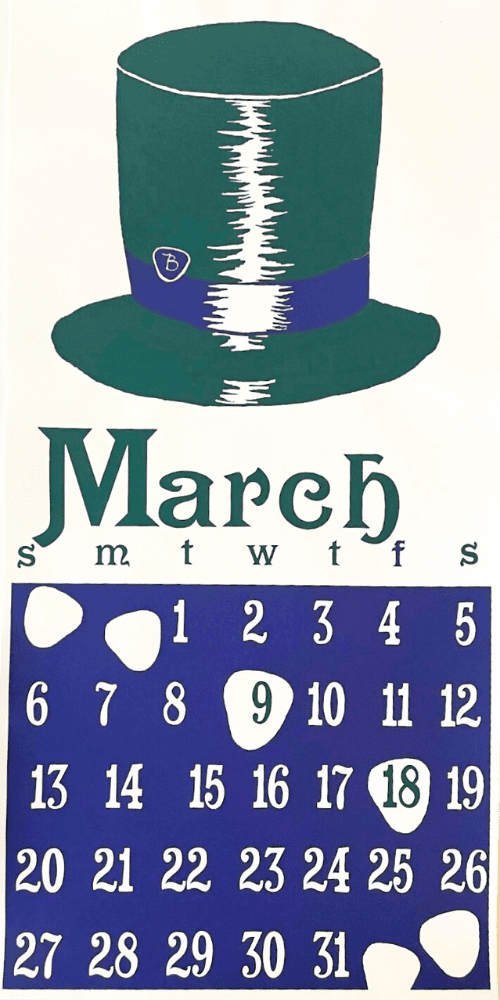 2011 Dolphin Studio Calendar Archive Print - The Dolphin Studio