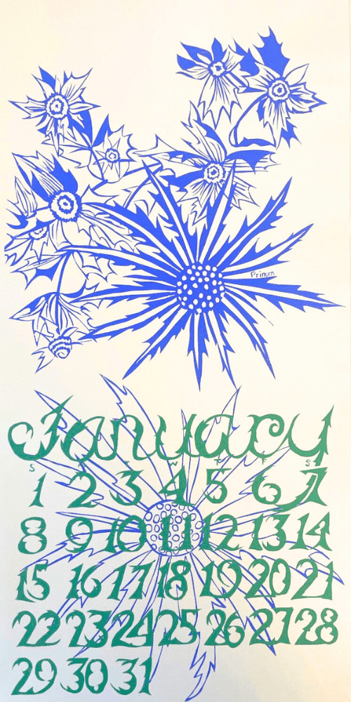 2012 Dolphin Studio Calendar Archive Print - The Dolphin Studio