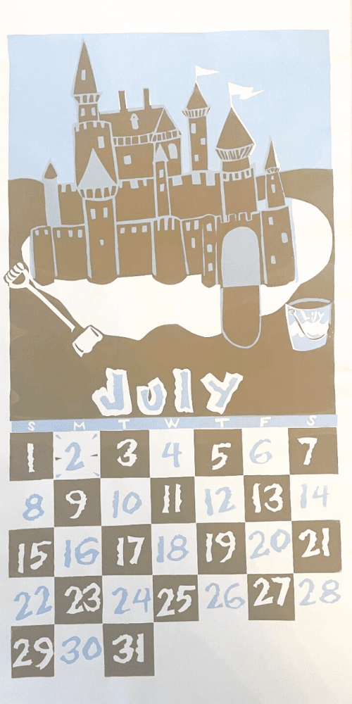 2012 Dolphin Studio Calendar Archive Print - The Dolphin Studio