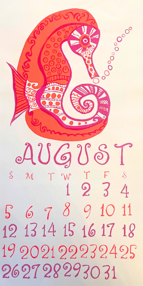 2012 Dolphin Studio Calendar Archive Print - The Dolphin Studio