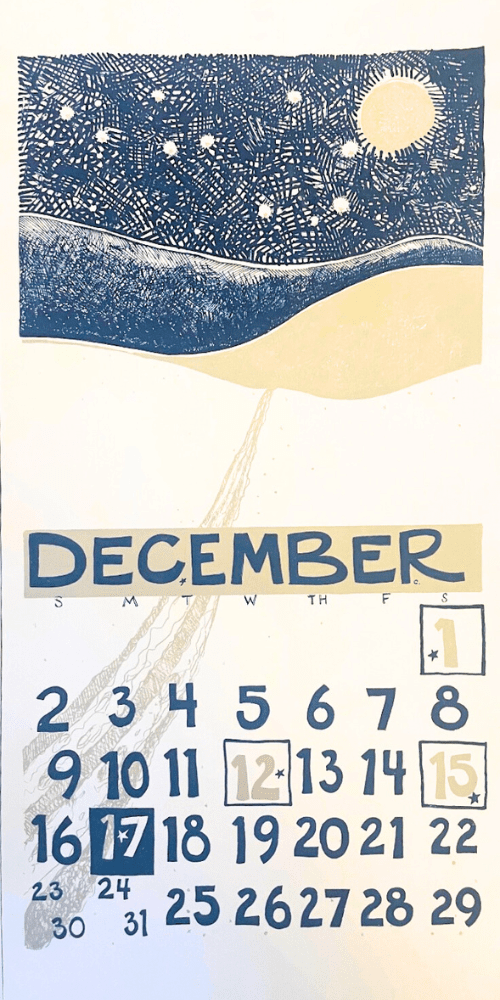 2012 Dolphin Studio Calendar Archive Print - The Dolphin Studio