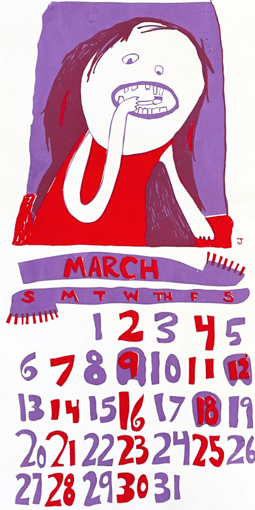 2016 Dolphin Studio Calendar Archive Print - The Dolphin Studio