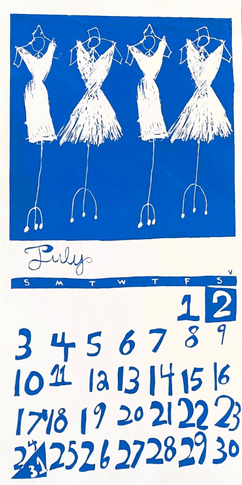 2016 Dolphin Studio Calendar Archive Print - The Dolphin Studio