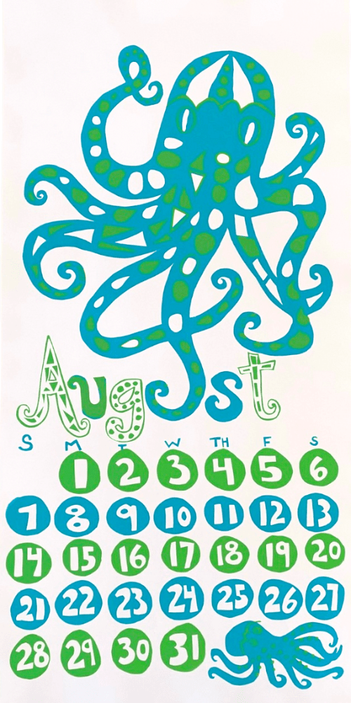 2016 Dolphin Studio Calendar Archive Print - The Dolphin Studio