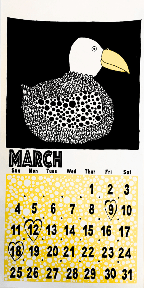 2018 Dolphin Studio Calendar Archive Print - The Dolphin Studio