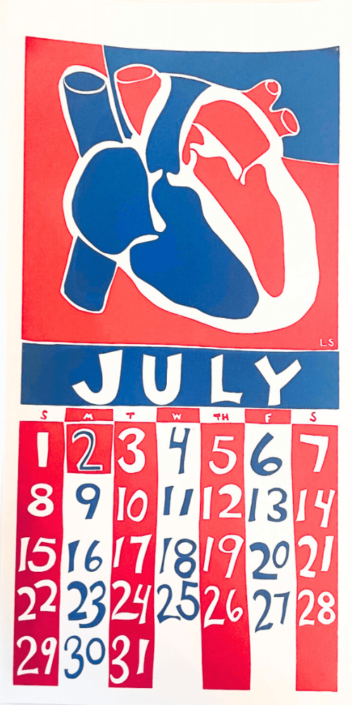 2018 Dolphin Studio Calendar Archive Print - The Dolphin Studio
