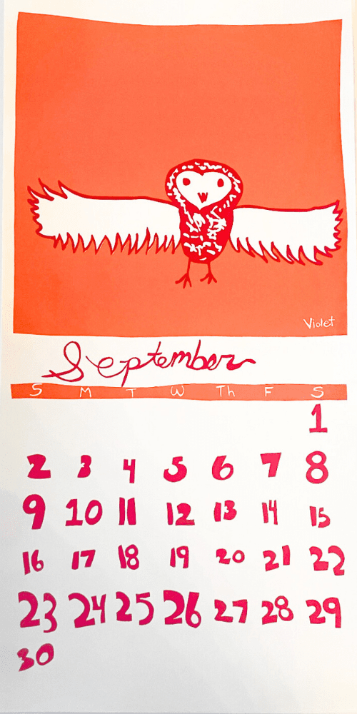 2018 Dolphin Studio Calendar Archive Print - The Dolphin Studio