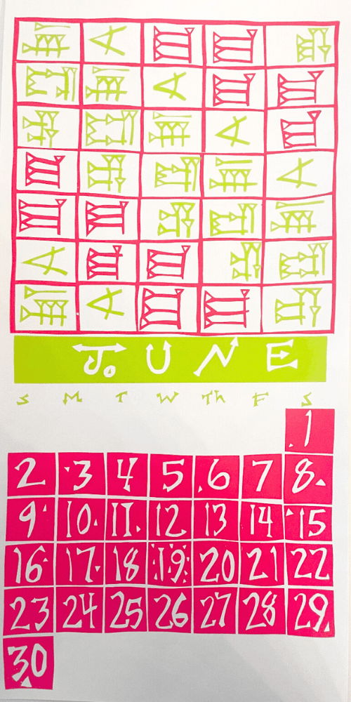 2019 Dolphin Studio Calendar Archive Print - The Dolphin Studio