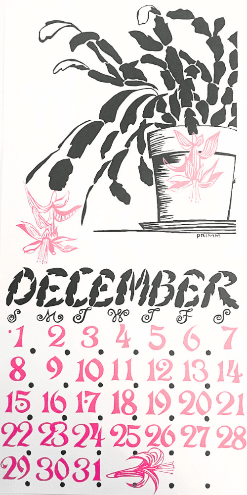 2019 Dolphin Studio Calendar Archive Print - The Dolphin Studio