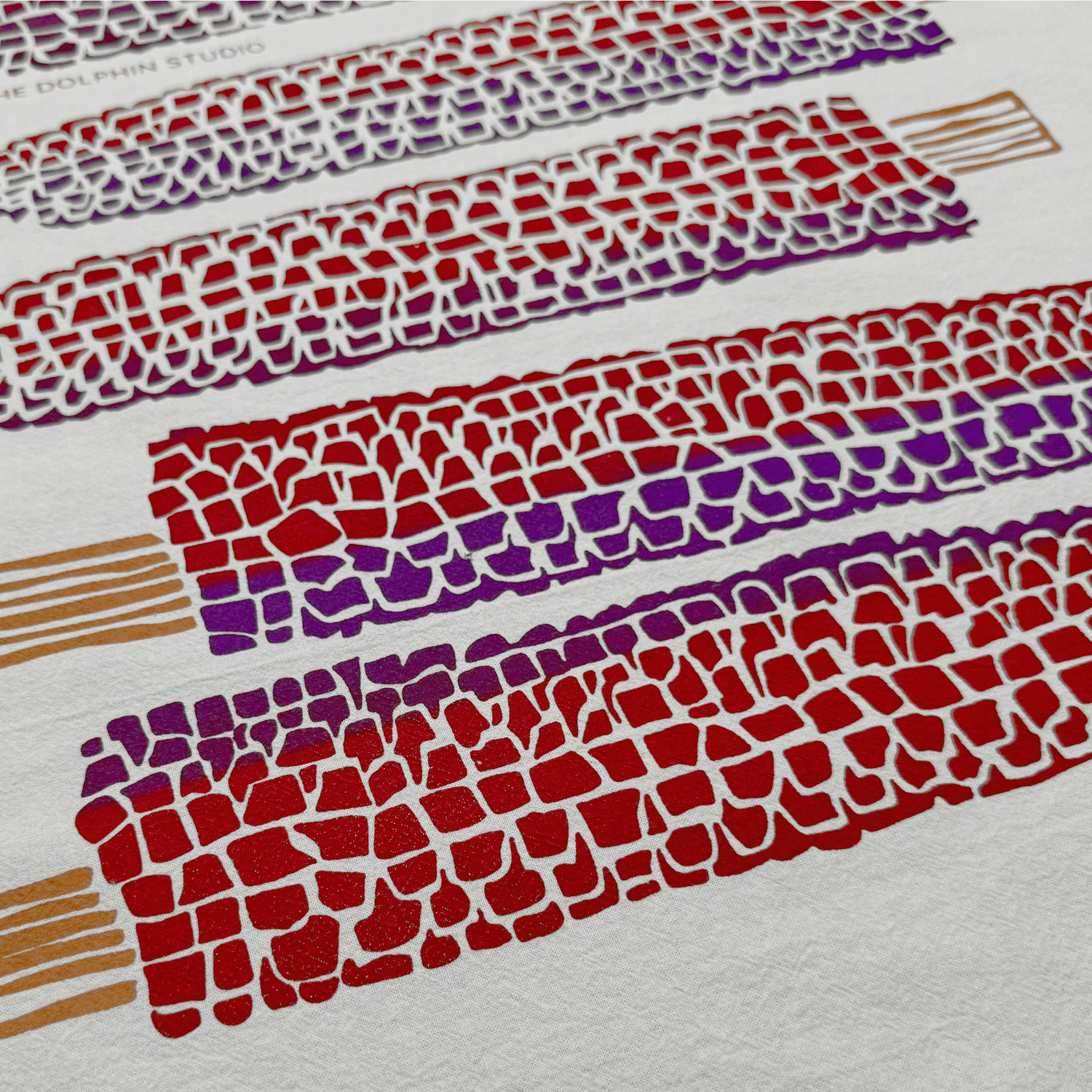 Tea Towel/Kitchen Towel/Dishcloth - Harvest Corn - The Dolphin Studio