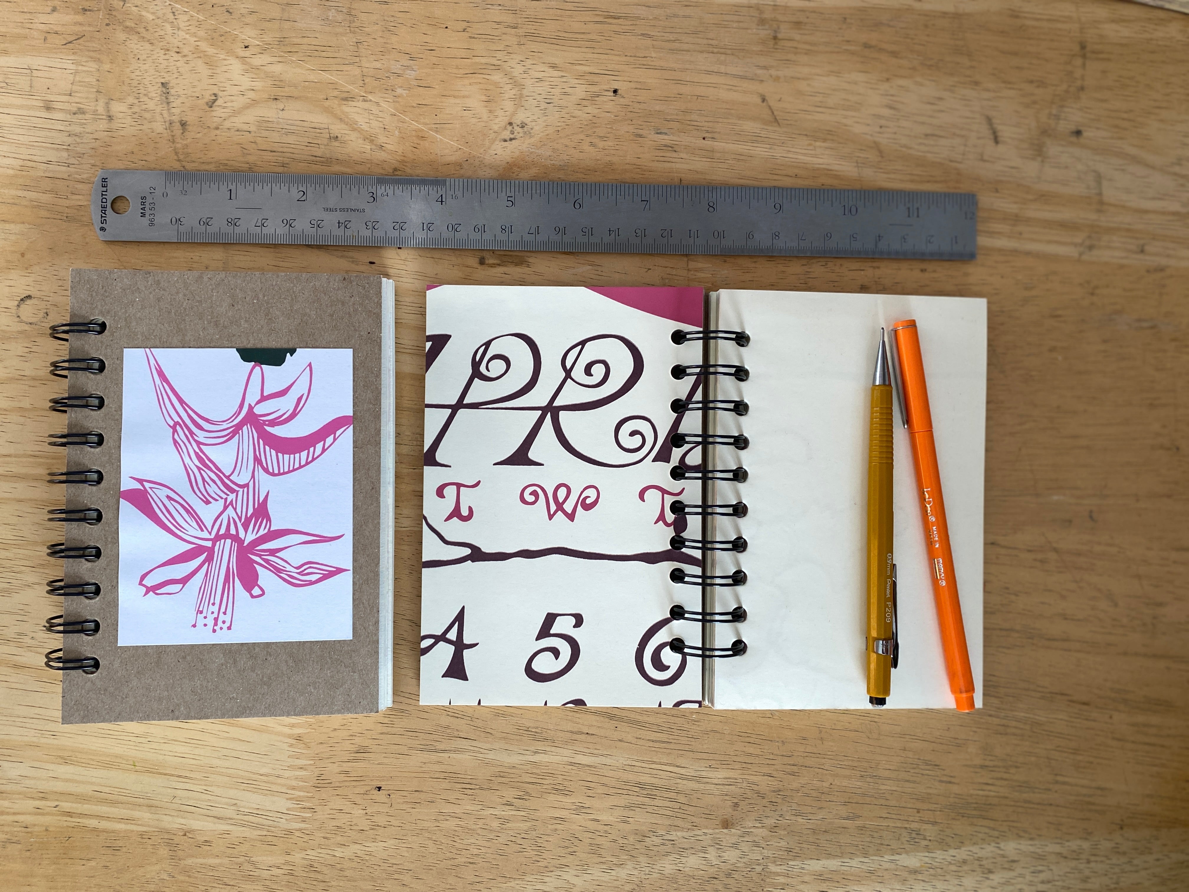 Blooming Cactus Dolphin Doodle Journals