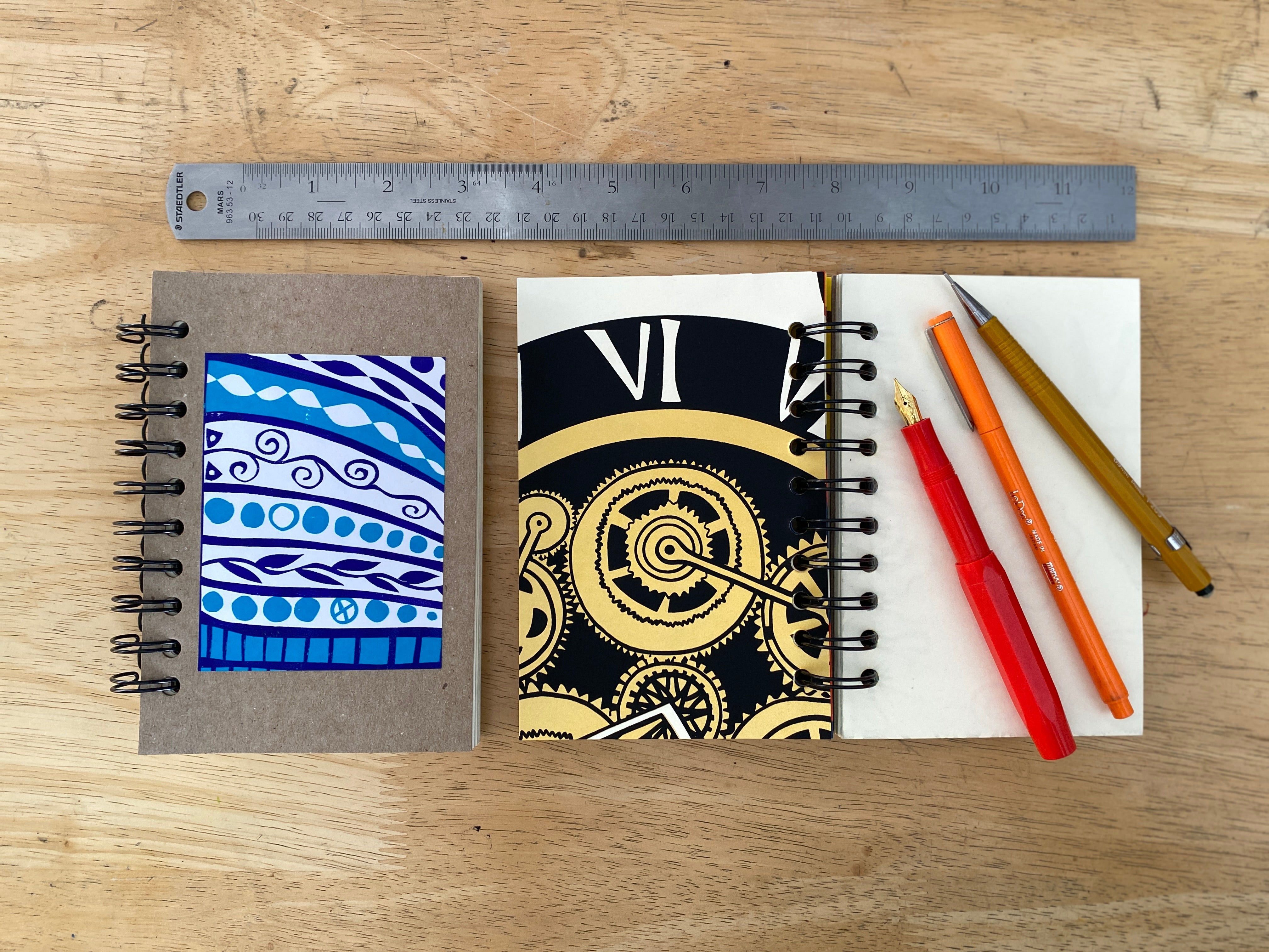 Turquoise Vines - Dolphin Doodle Journals