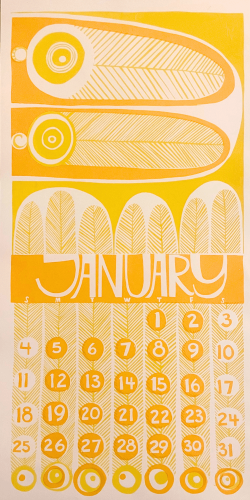 2015 Dolphin Studio Calendar Archive Print - The Dolphin Studio
