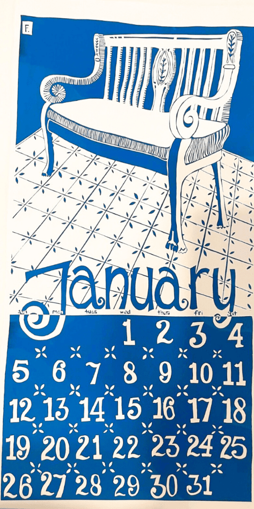 2014 Dolphin Studio Calendar Archive Print - The Dolphin Studio