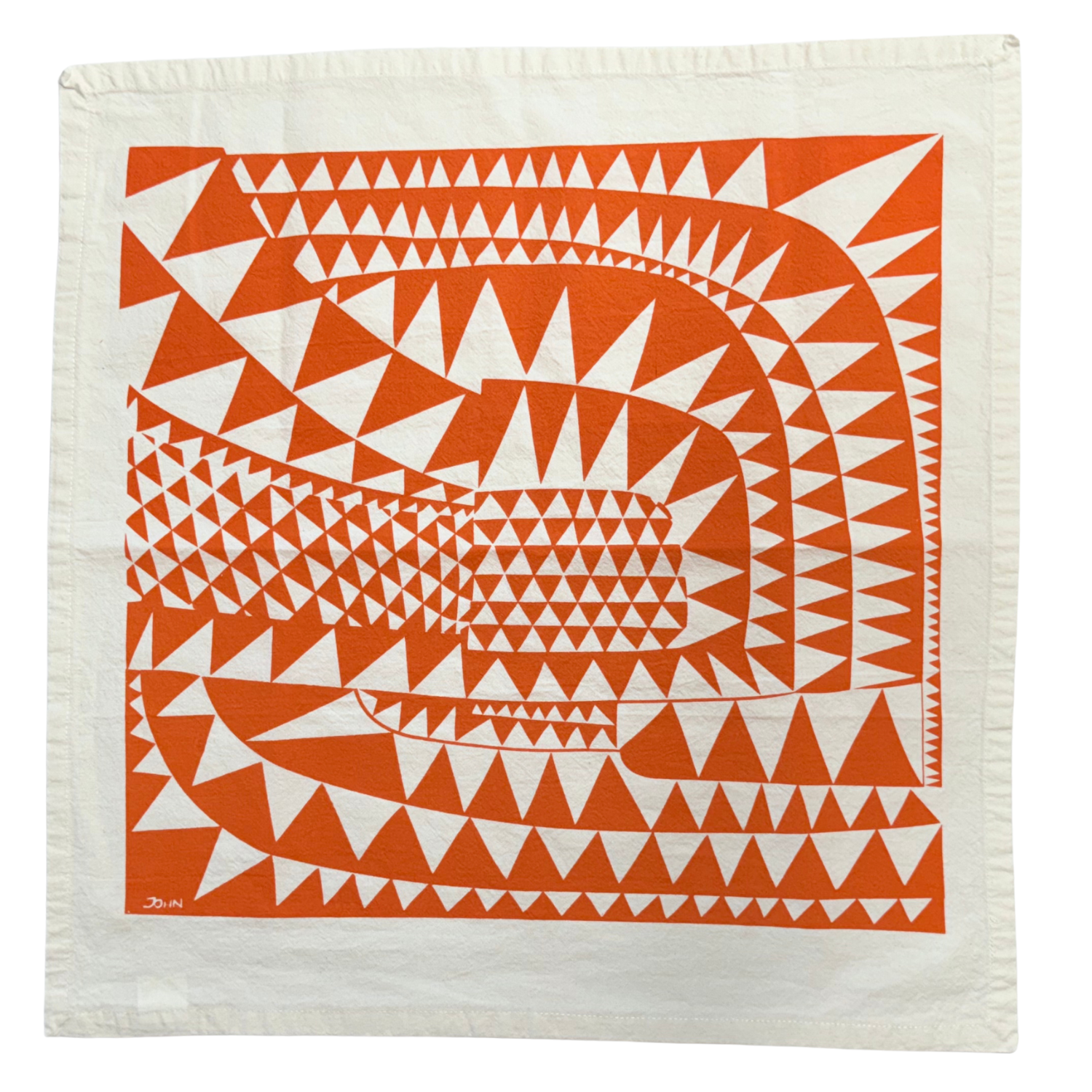 Triangle Brick Road - Napkins - Set of 4 - mixed fall