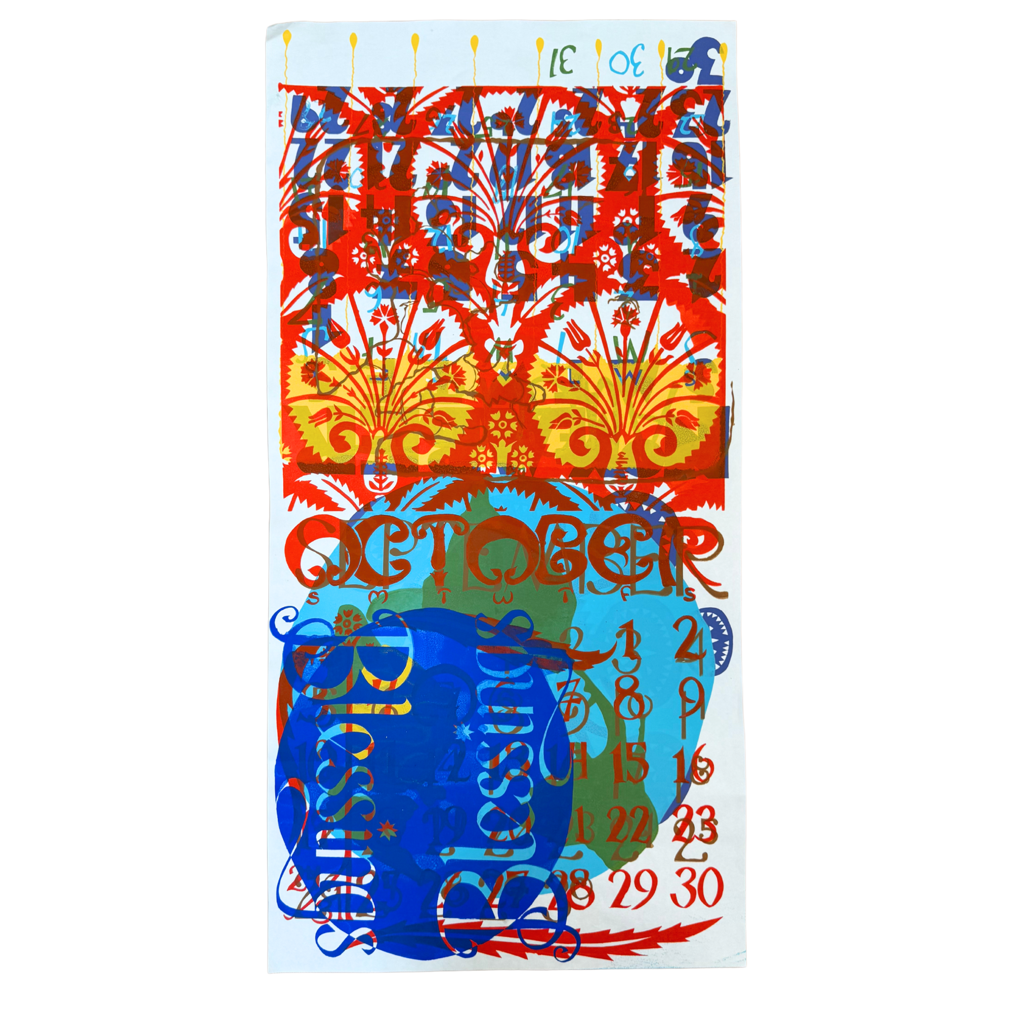 SALE - Layered Monoprint