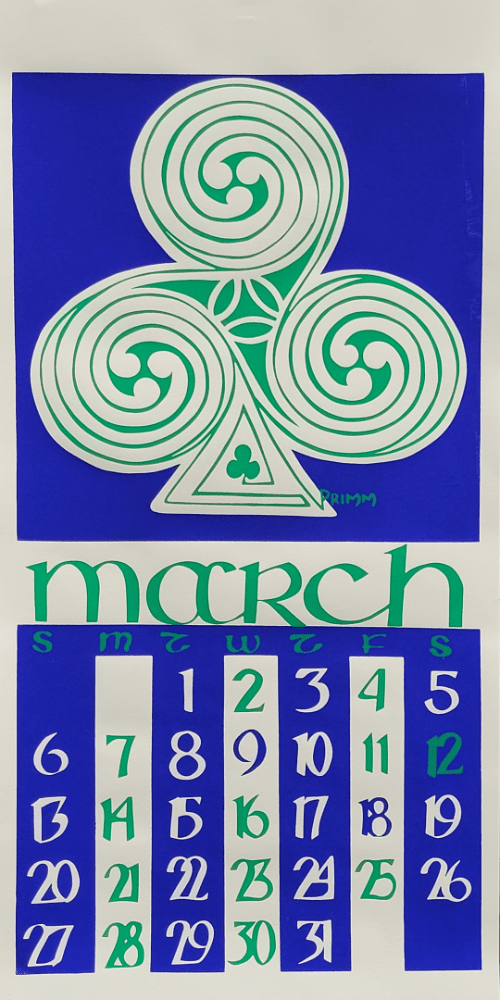 2022 Dolphin Studio Calendar Archive Print - The Dolphin Studio