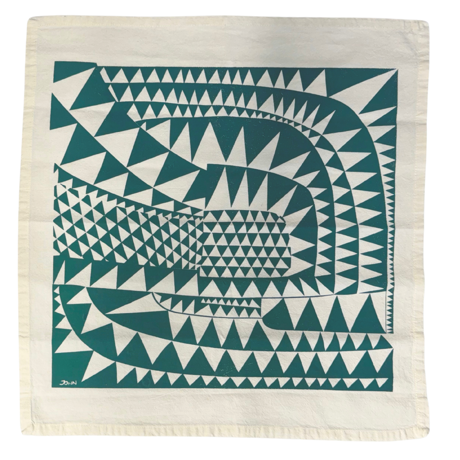 Triangle Brick Road - Napkins - Set of 4 - mixed fall