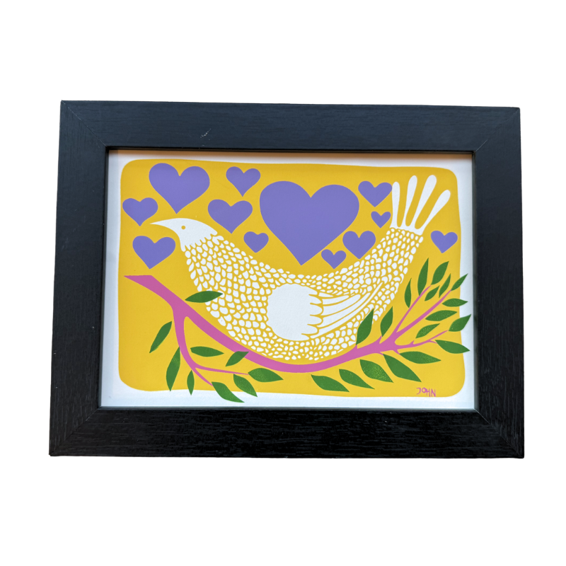 Hand Written - Screenprinted Gift Card Enclosure