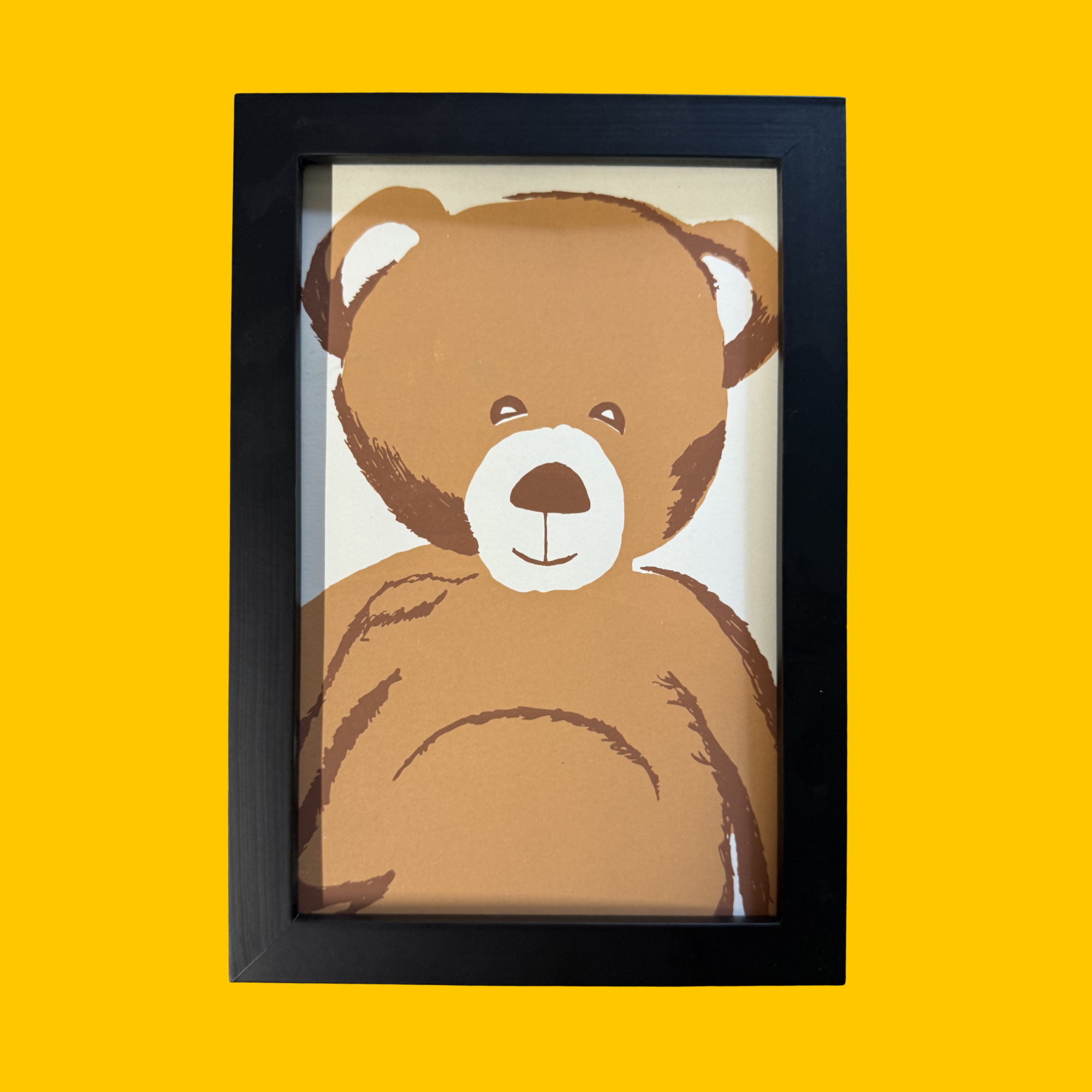 One-of-a-Kind Framed Bear Print by Lily