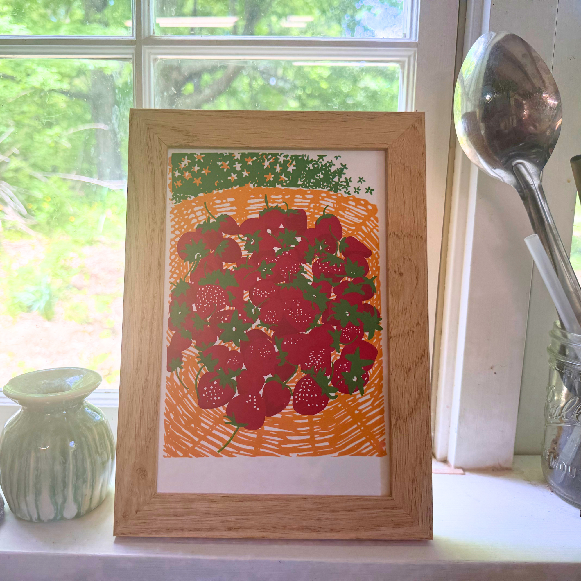Strawberries (June 2026 Print Club Print)