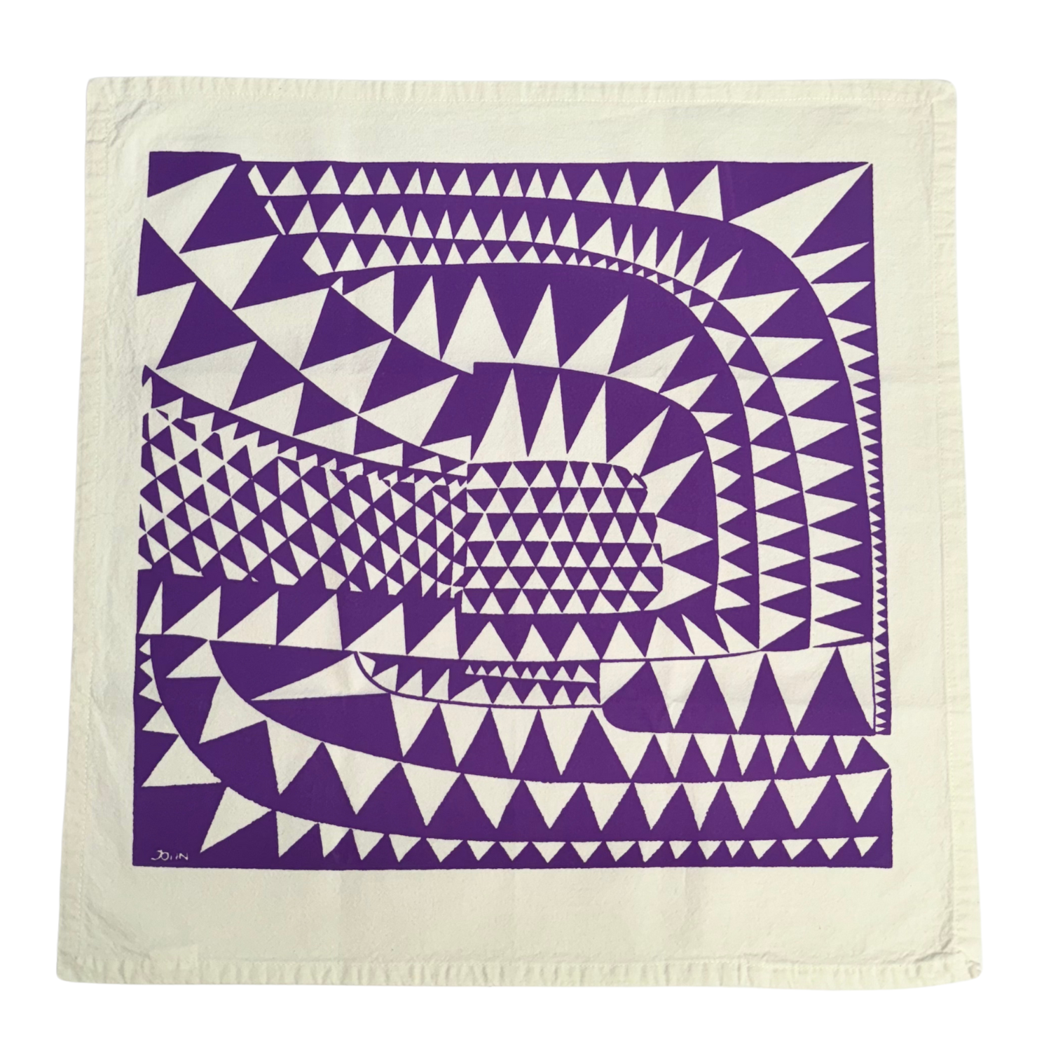 Triangle Brick Road - Napkins - Set of 4 - mixed fall