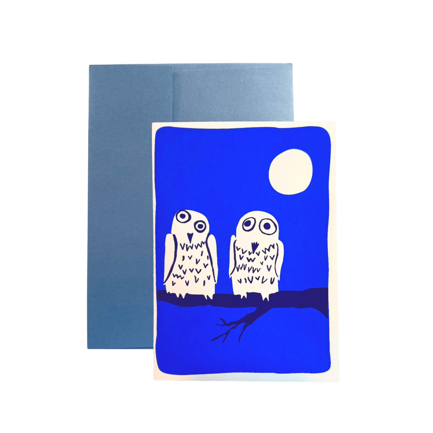 Blue Owl Card (Single) - The Dolphin Studio